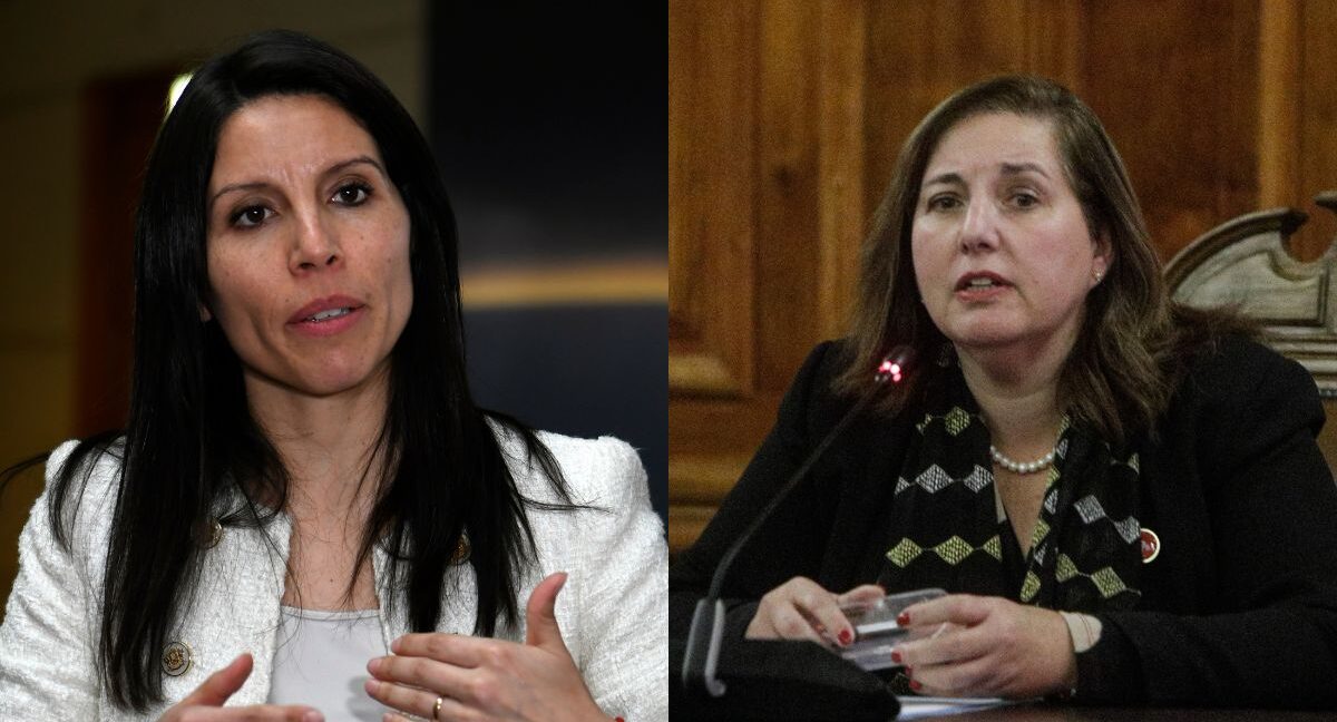 Senadoras María José Gatica y Paulina Vodanovic
