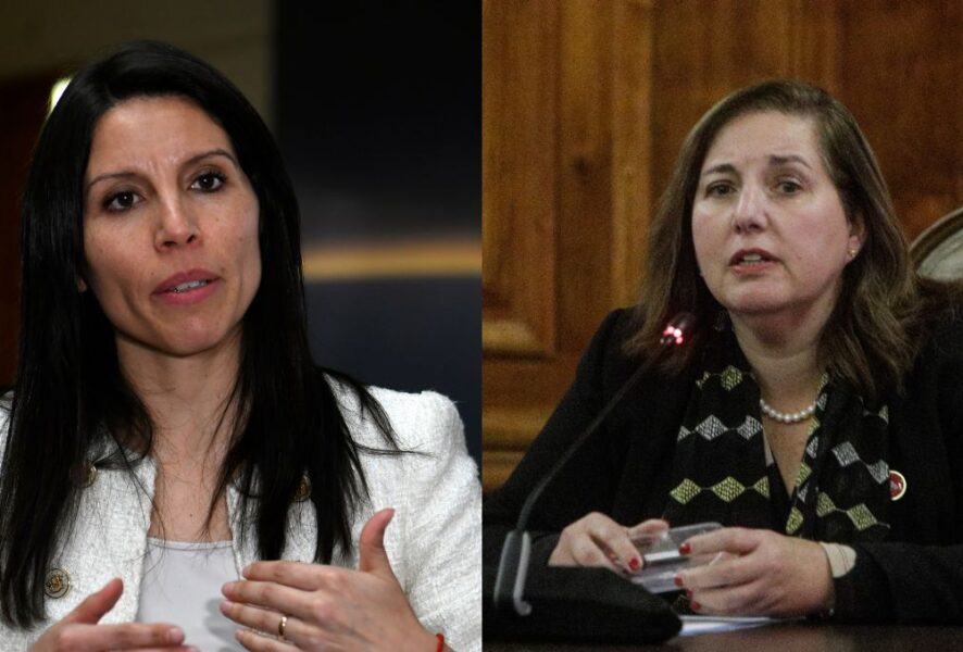Senadoras María José Gatica y Paulina Vodanovic
