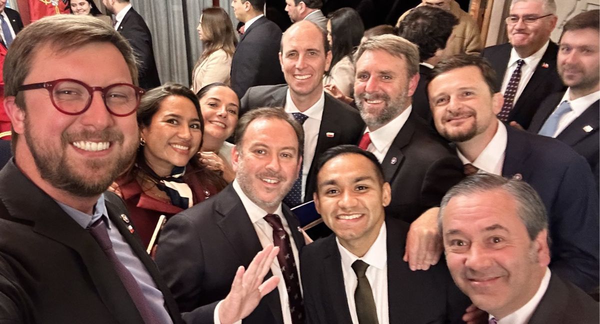 Diputados republicanos y Martín Arrau