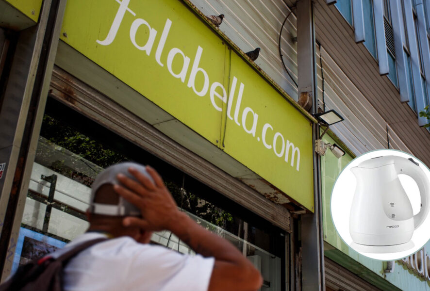Alerta por venta de hervidores de Falabella