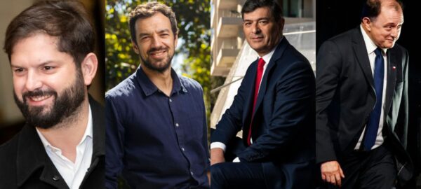 Boric, Vodanovic, Parisi y Poduje