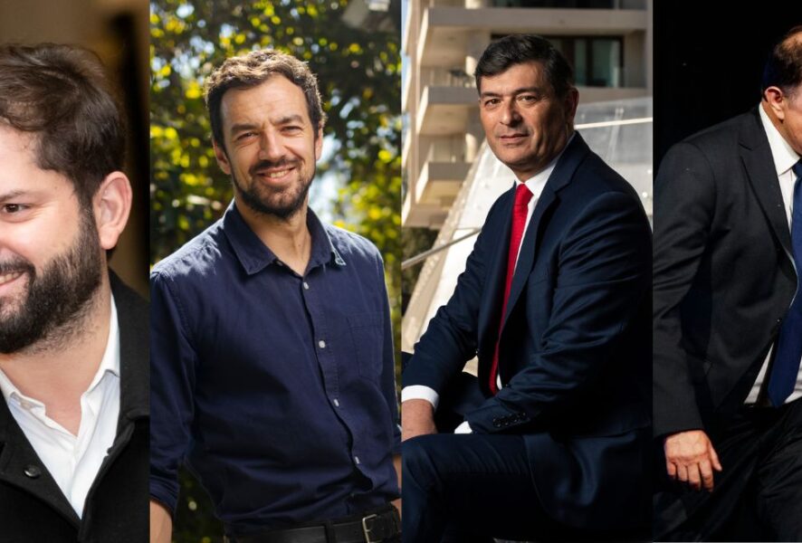 Boric, Vodanovic, Parisi y Poduje