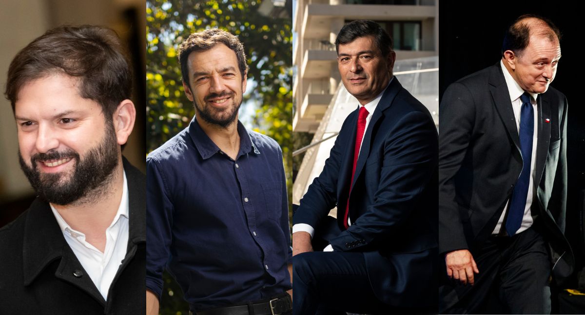 Boric, Vodanovic, Parisi y Poduje