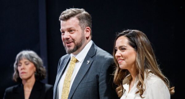 Johannes Kaiser e Ivette Avaria