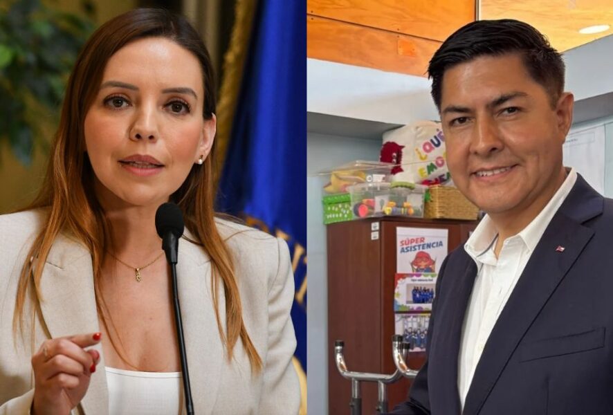 Camila Flores denuncia a Percy Marín