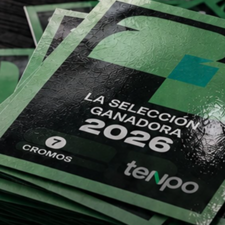 Tenpo premiará con un álbum del mundial