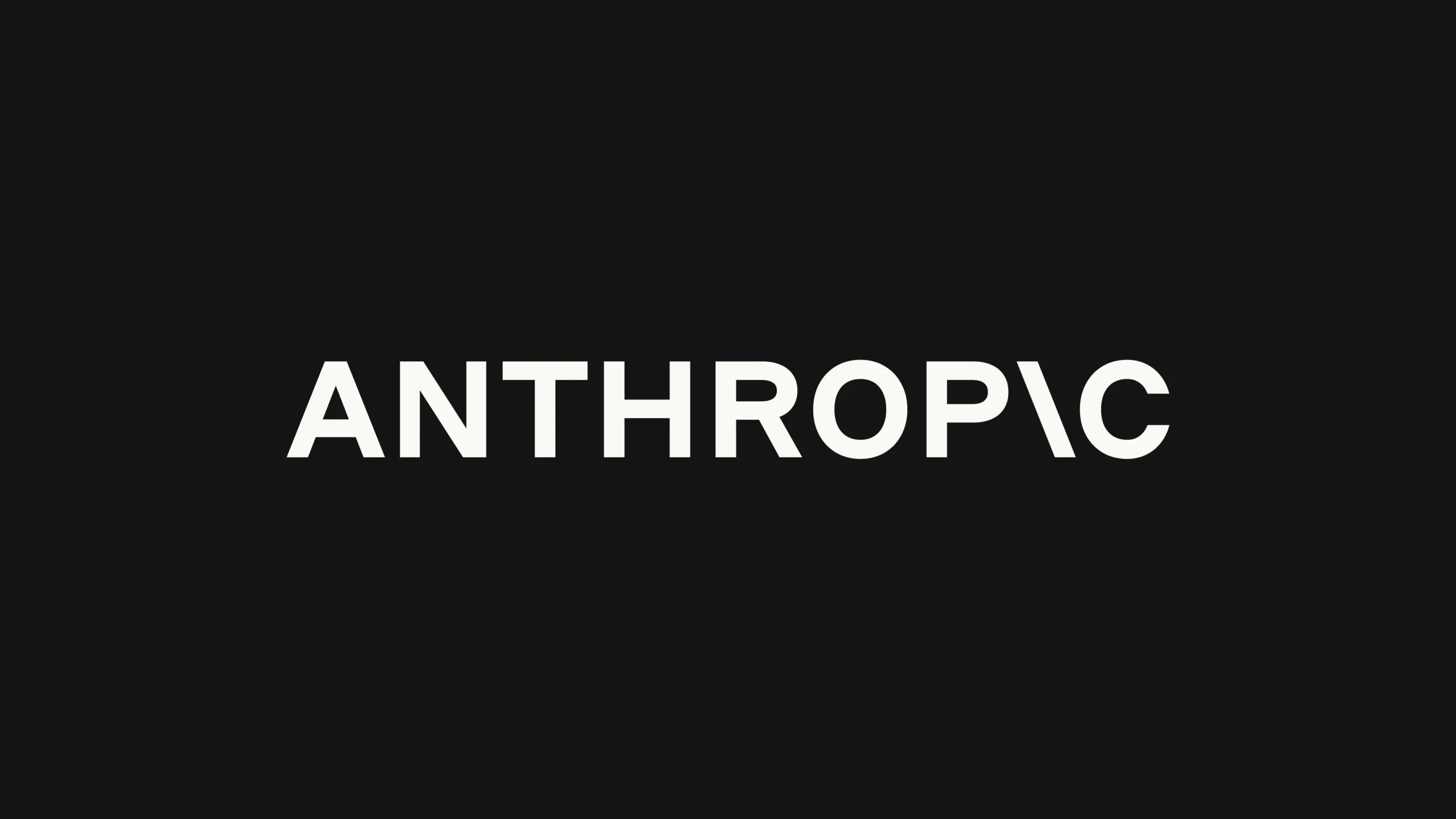Logo de Anthropic, empresa creadora de Claude