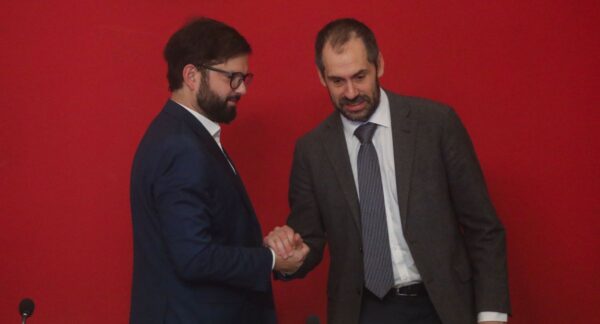 Gabriel Boric y Nicolás Grau