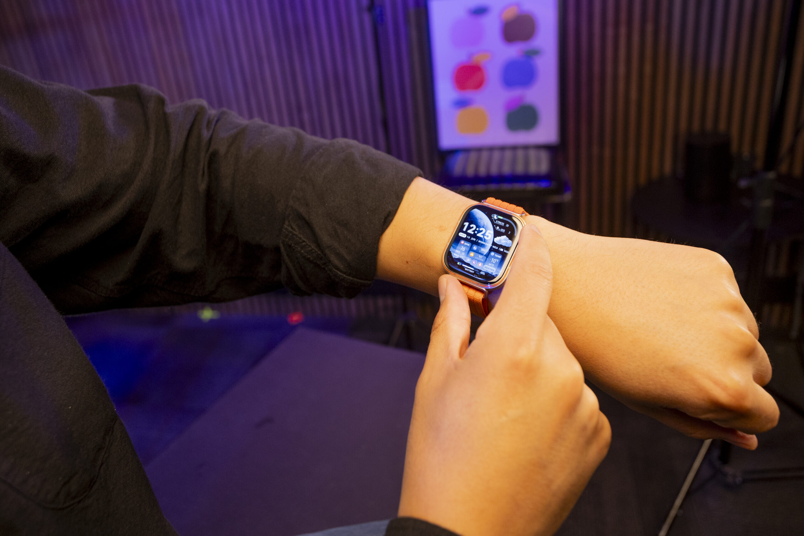 Huawei Watch Fit 5 Pro en primer plano