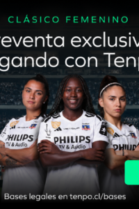Póster del Superclásico Femenino de Colo Colo