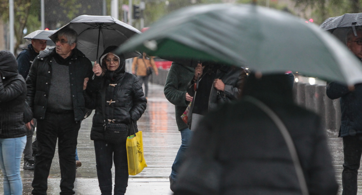 lluvias en la capital