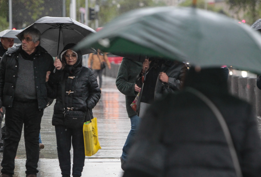 lluvias en la capital