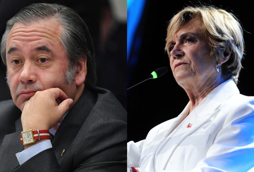 Agustín Romero y Evelyn Matthei (2)