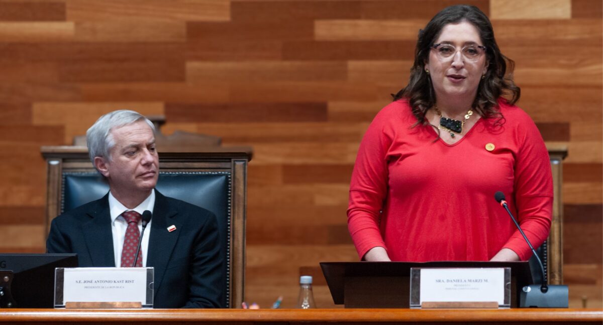 José Antonio Kast y Daniela Marzi