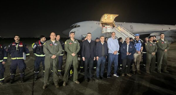 Bomberos de Chile en Venezuela