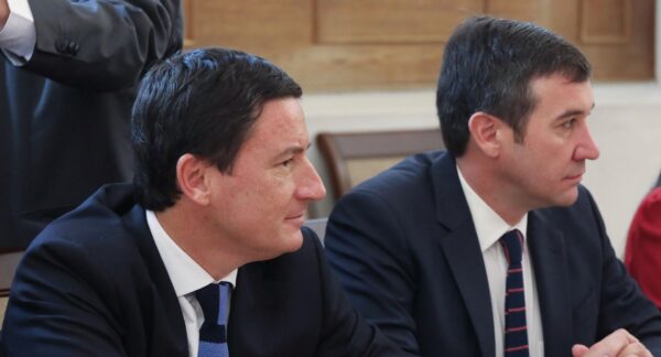 Arturo Squella y Guillermo Ramírez