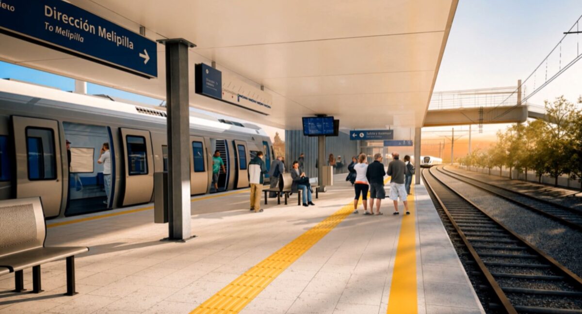Estación de tren en Maipú
