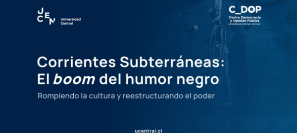 Portada de Corrientes Subterráneas sobre el fenómeno del humor negro.