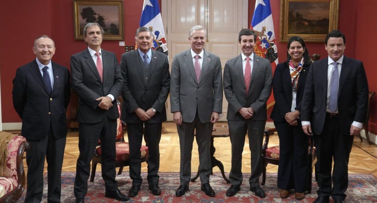 Kast y presidentes de partido