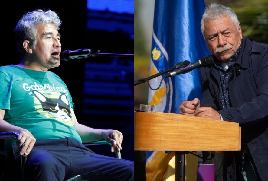 Homenaje de Jorge González a Carlos Caszely