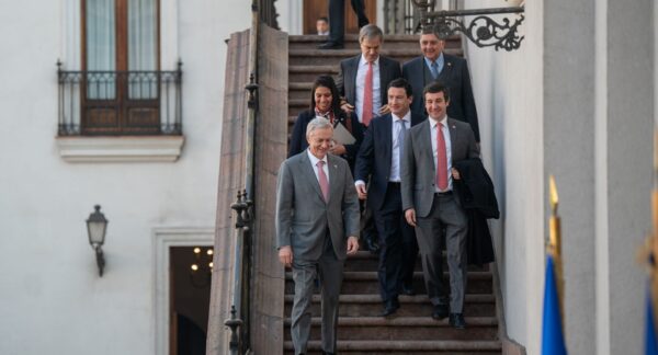 Presidente Kast y presidentes del oficialismo