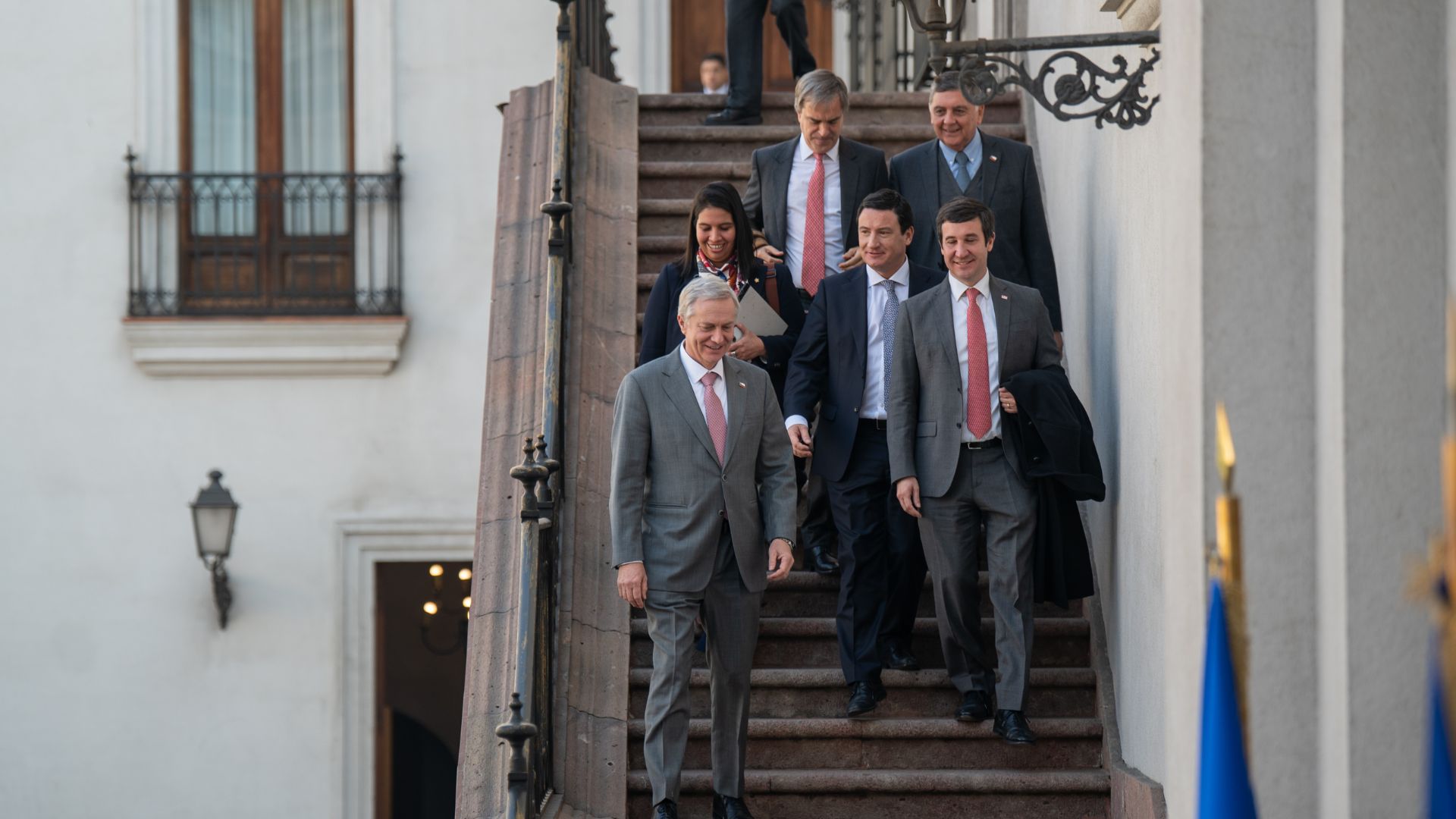 Presidente Kast y presidentes del oficialismo