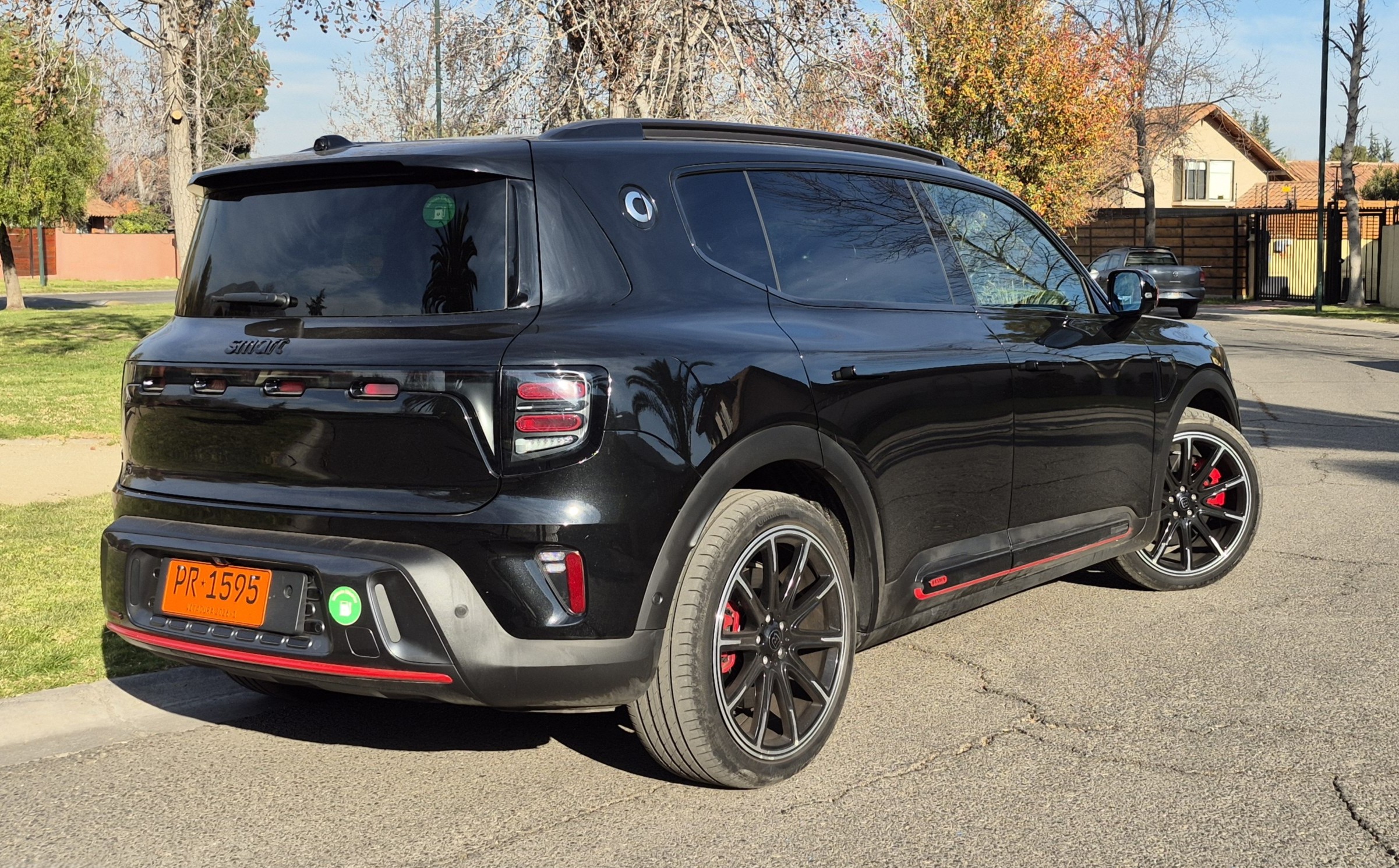 al volante del Smart #5 BRABUS