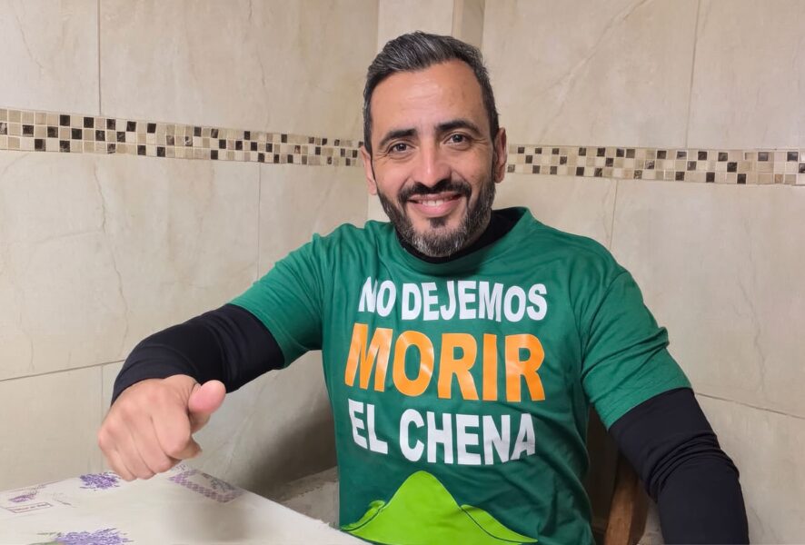 Alcalde San Bernardo por Parque Cerro Chena
