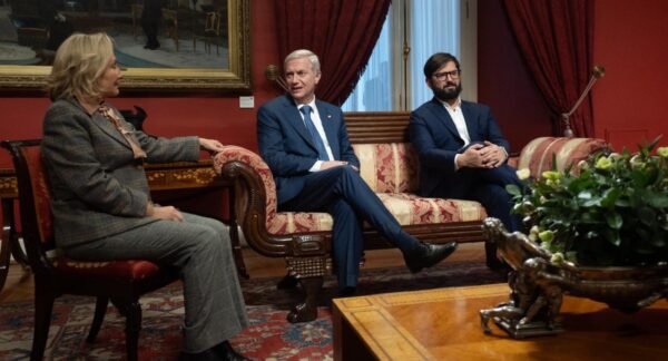 Kast y expresidentes, Boric entre ellos
