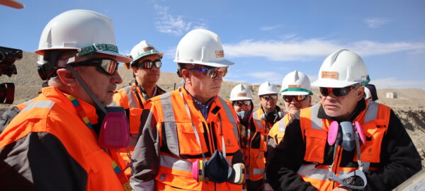 Fontaine en mina Radomiro Tomic (Codelco)