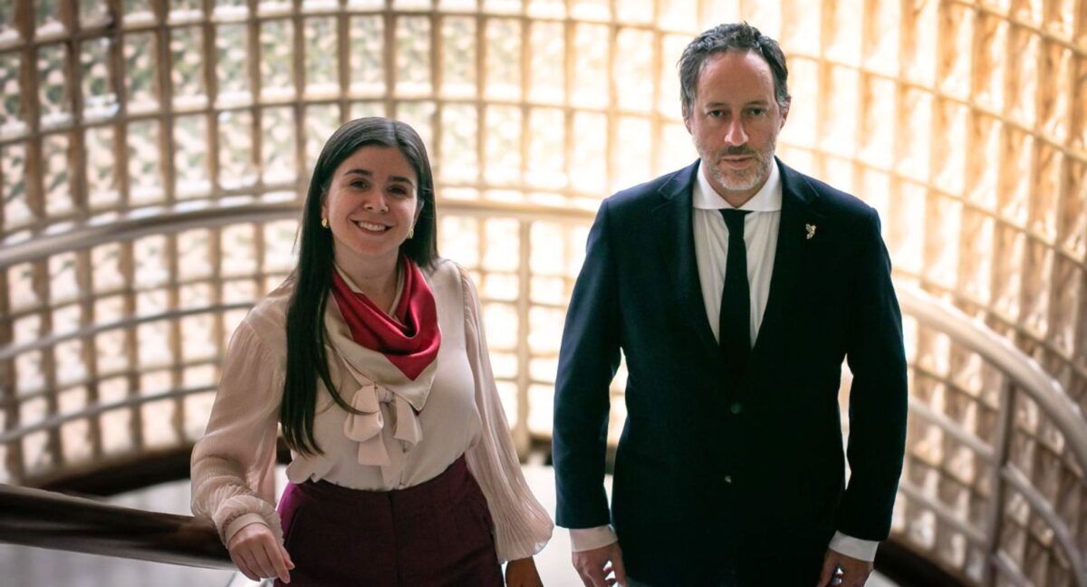 Chiara Barchiesi y Cristóbal Urruticoechea