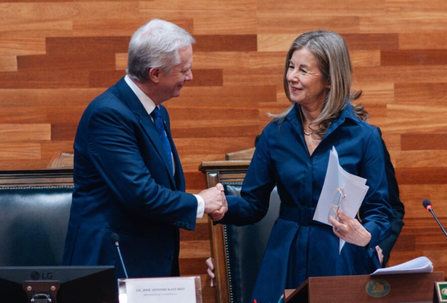 José Antonio Kast y María Pía Silva