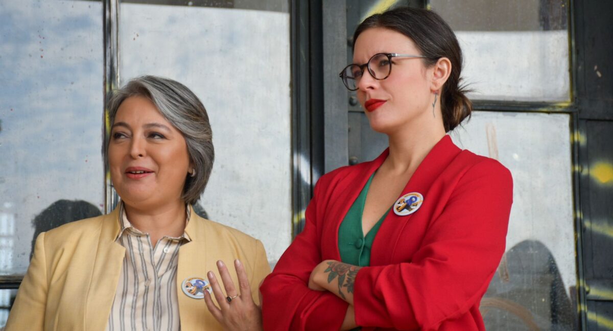 Jeannette Jara y Camila Vallejo
