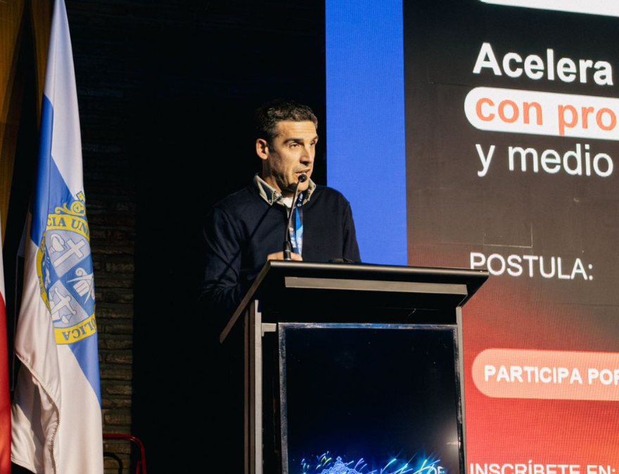 Ejecutivo de Coca-Cola Andina que participa en +100 Lab