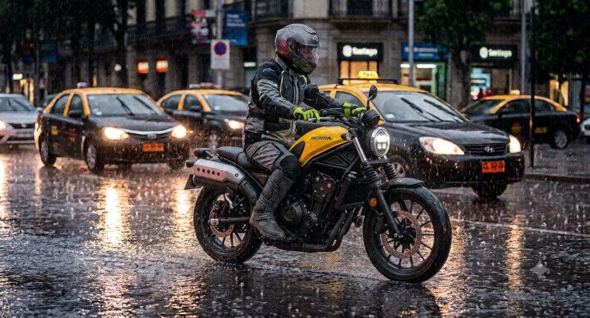 conducir con lluvia en Chile