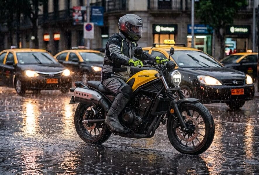 conducir con lluvia en Chile