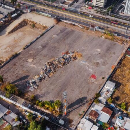 Uno de los terrenos del exvertedero departamental en dónde estarían ejecutados víctimas de la dictadura.
