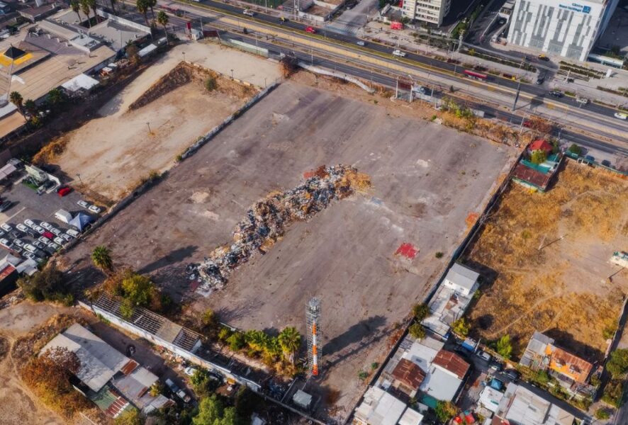 Uno de los terrenos del exvertedero departamental en dónde estarían ejecutados víctimas de la dictadura.
