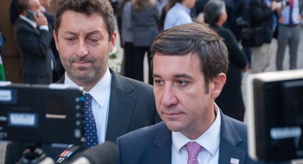 Juan Antonio Coloma y Guillermo Ramírez Udi