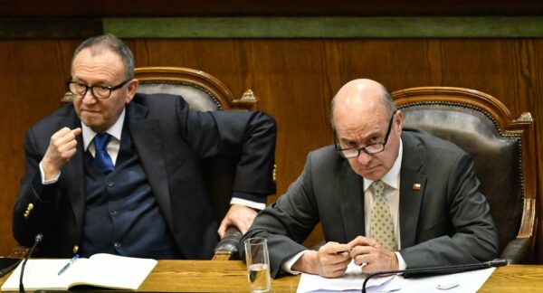 Jorge Quiroz y José García Ruminot