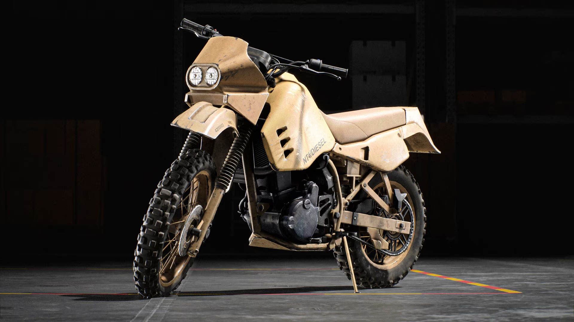 motos con motor diésel