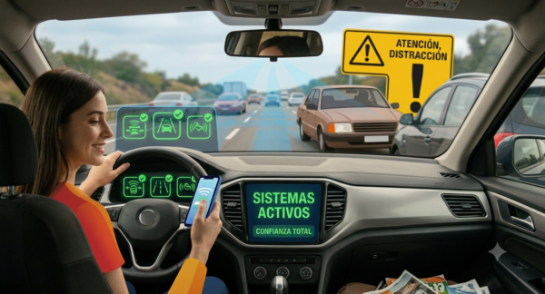 el exceso de confianza en la conducción asistida