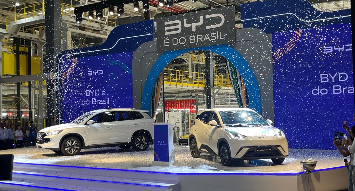 primer híbrido flex BYD Brasil