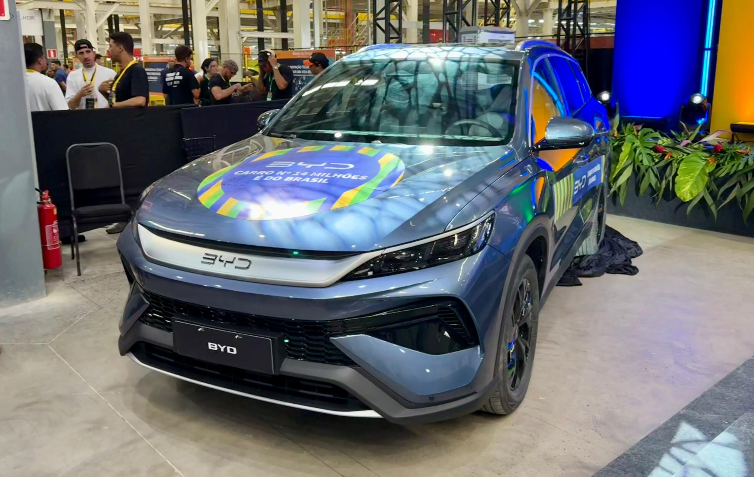 primer híbrido flex BYD Brasil
