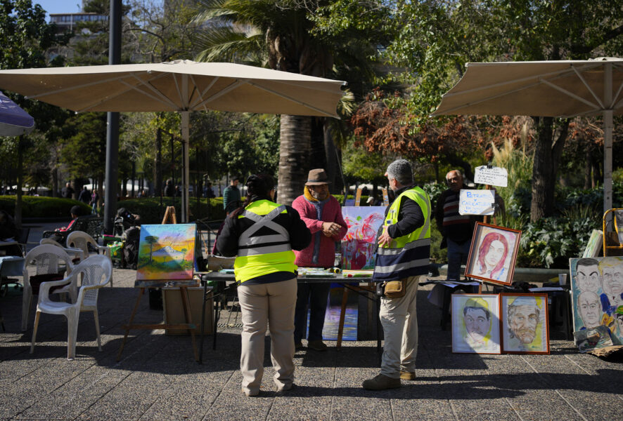 Pintores Plaza de Armas