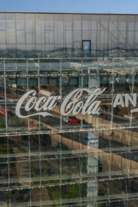 Edificio de Coca-Cola Andina, quienes darán el bono verde.