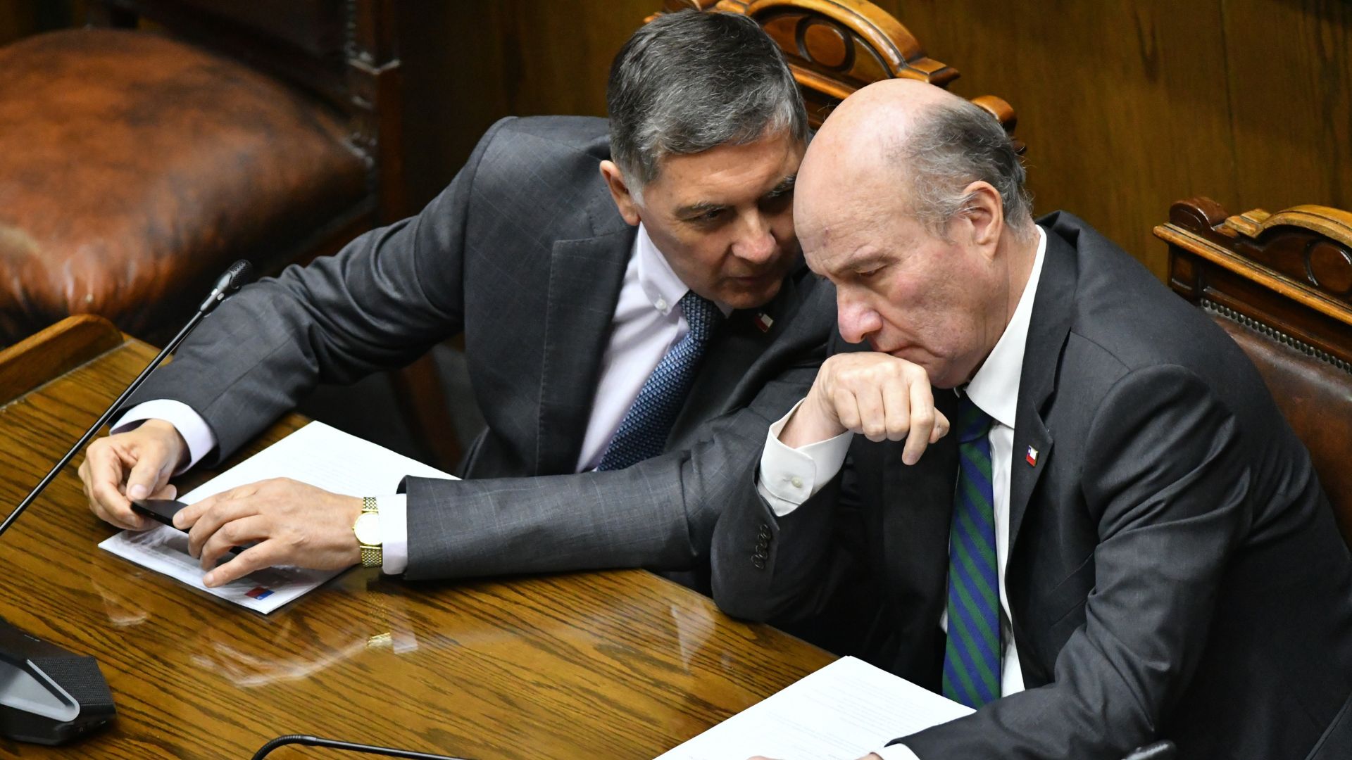 Claudio Alvarado y Jorge Quiroz