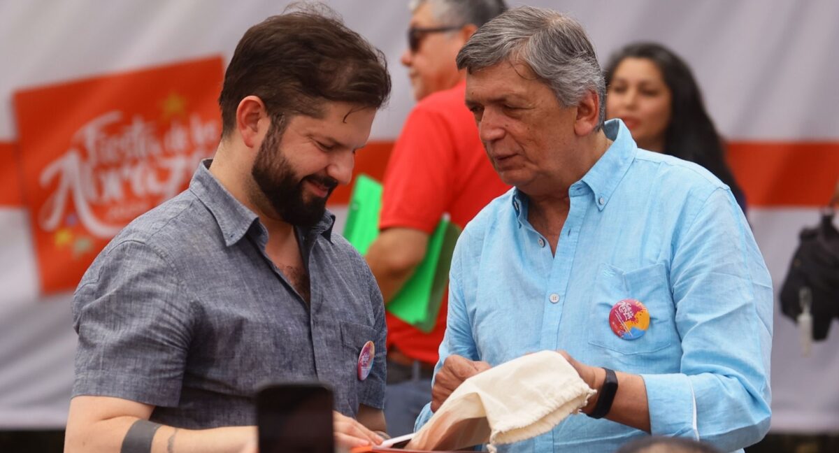 Boric y Carmona
