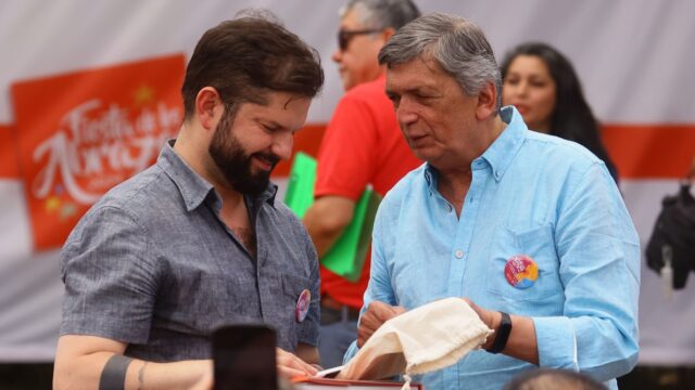 Boric y Carmona