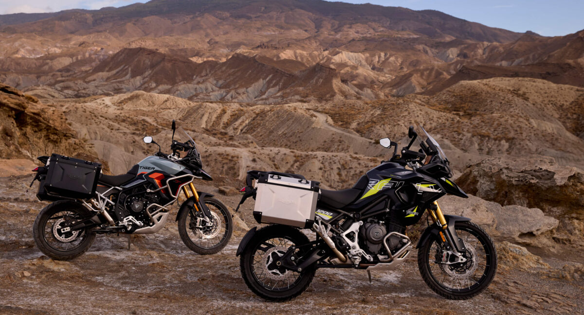 Triumph Tiger 900 Alpine y Desert en Chile